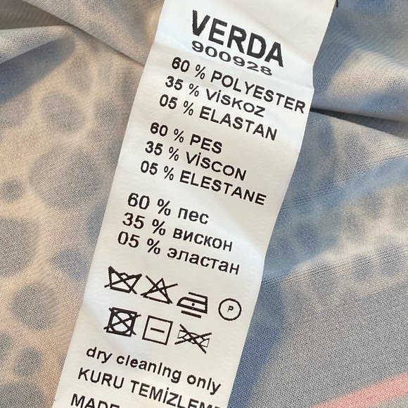 Verda Open Front Draped Cardigan Jeweled Animal Print Black Size EU46/US12 - Picture 6 of 6